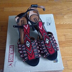 Pikolinos beaded sandals